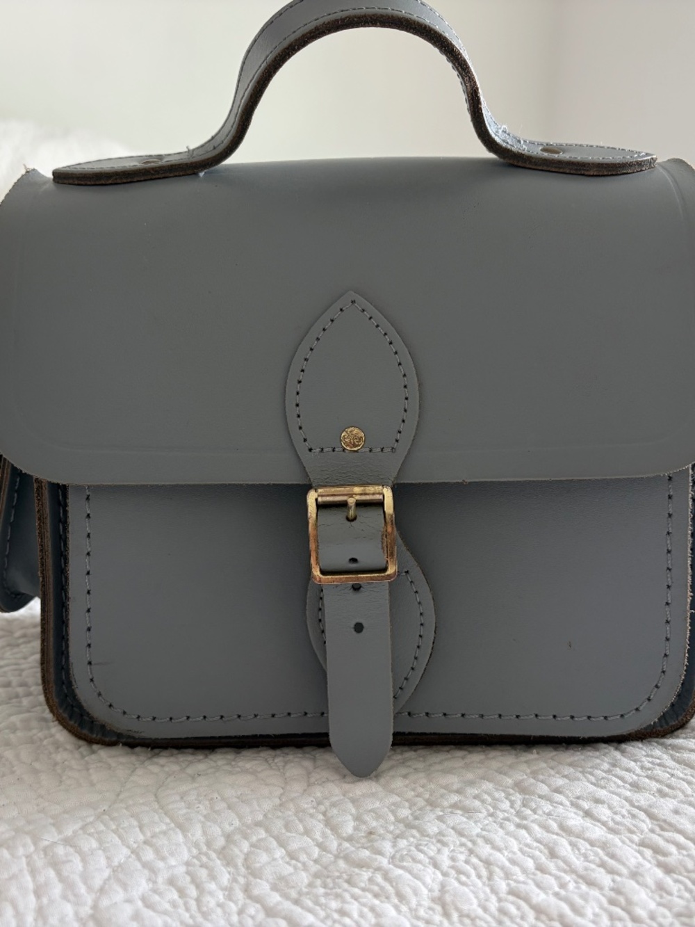 The Cambridge Satchel Company Blue STHE TRAVELLER CROSSBODY BAG